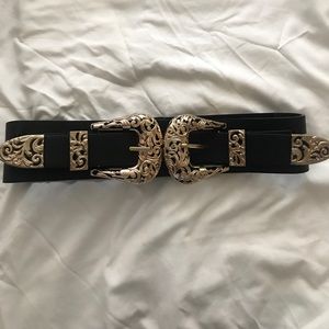 Double buckle belt - Music Festival belt